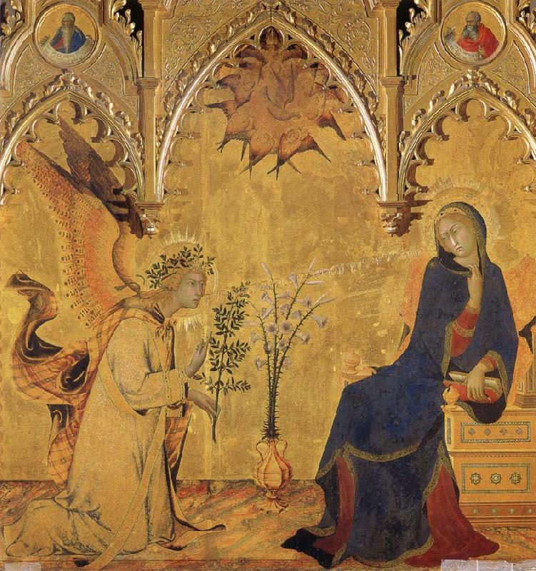 Simone Martini Annuciation oil painting picture